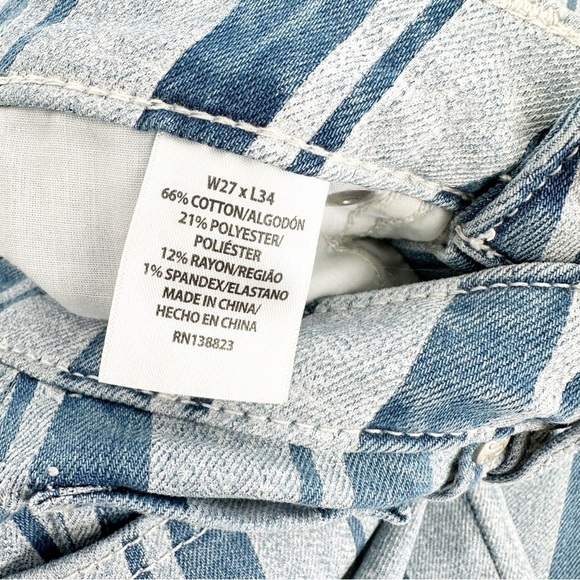 Shyanne Women's Stripe Bootcut Jeans Size 27 - Picture 6 of 9